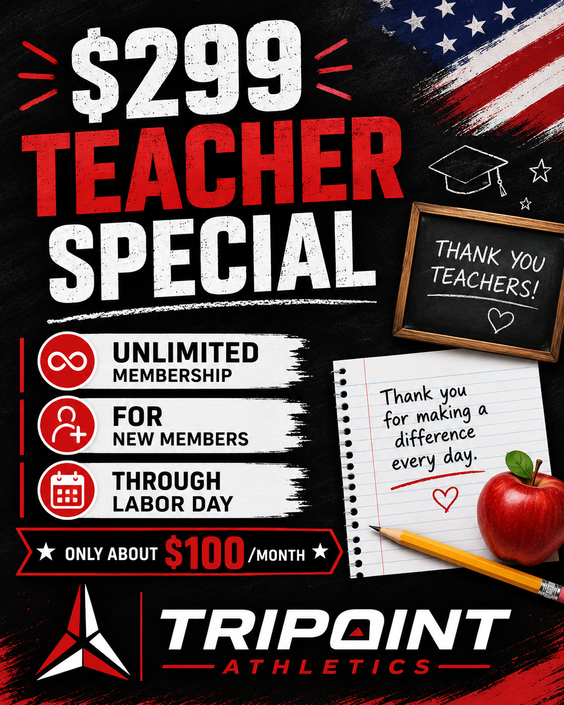Summer Teacher Special $299