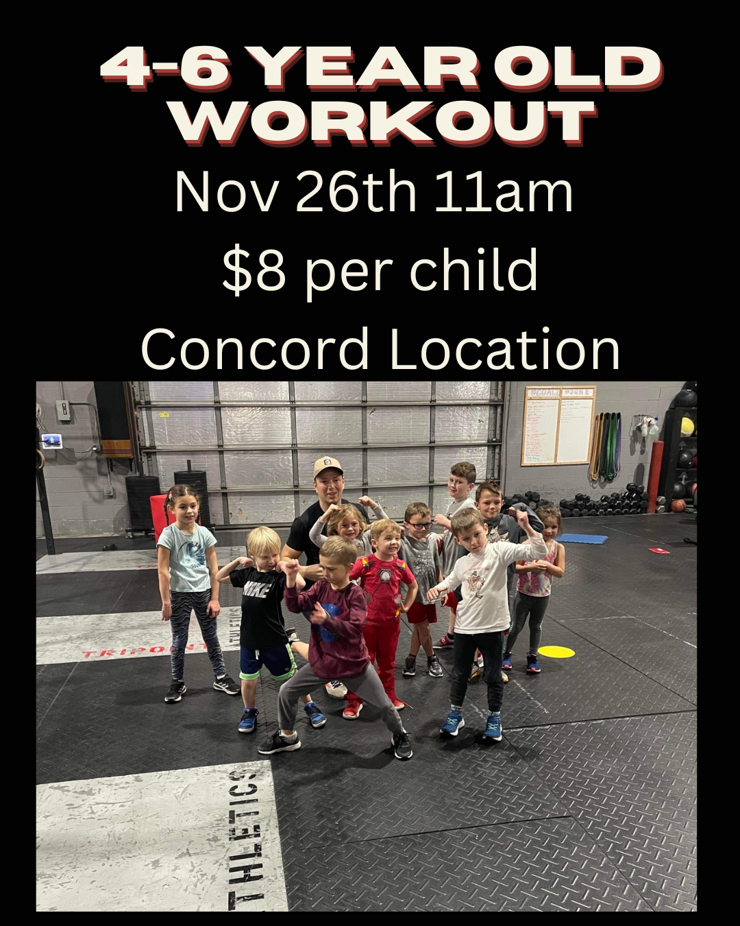 4-6 year old kids workout