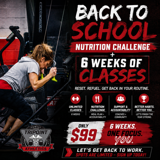 Back to School 6 weeks + nutrition challenge