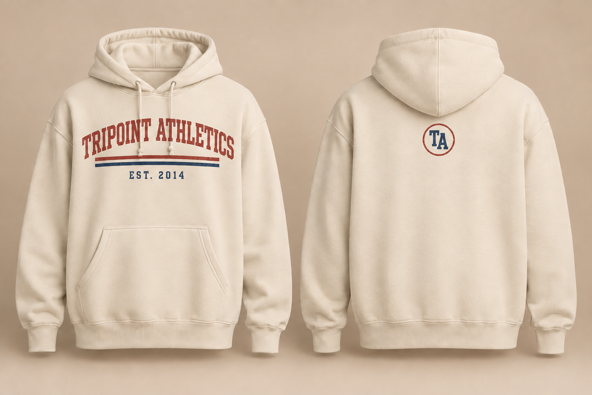 white sweatshirt