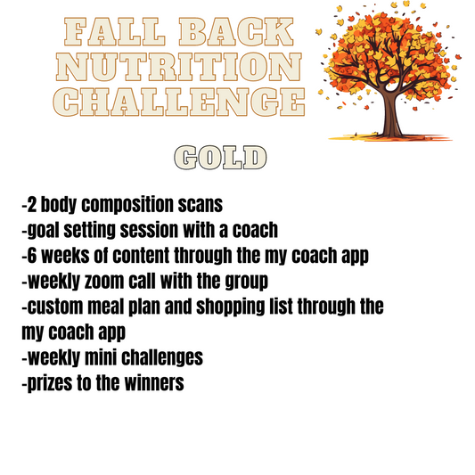 Nutrition Challenge Gold package (early bird)