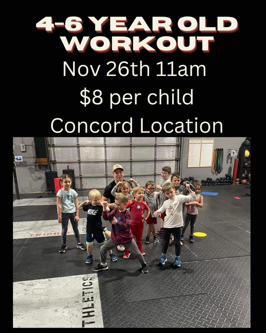 4-6 year old kids workout